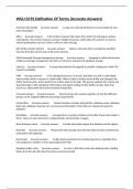 WGU D192 Defination Of Terms &lpar;Accurate Answers&rpar;