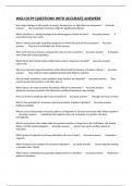 WGU D199 QUESTIONS WITH ACCURATE ANSWERS