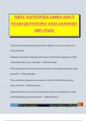 NRTC NAVEDTRA 14300A ASN 5 EXAM QUESTIONS AND ANSWERS 100&percnt; PASS