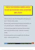 NRTC NAVEDTRA 14300A ASN 2 EXAM QUESTIONS AND ANSWERS 100&percnt; PASS