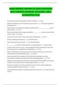 NHSA GEORGIA DRIVERS ED EXAM QUESTIONS WITH VERIFIED ANSWERS&comma; 2024&sol;2025&comma; FOR A GUARANTEED PASS