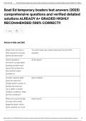 Boat Ed temporary boaters test answers &lpar;2025&rpar; comprehensive questions and verified detailed solutions ALREADY A&plus; GRADED HIGHLY RECOMMENDED &vert;100&percnt; CORRECT&excl;&excl;