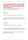 UAS 200 QUESTIONS FOR PART 107 EXAM &lpar;ACTUAL EXAM&rpar; EXAM WITH CORRECT ACTUAL QUESTIONS AND CORRECTLY WELL DEFINED ANSWERS LATEST ALREADY GRADED A&plus;