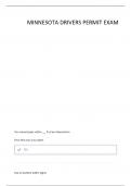 CLASS D KNOWLEDGE TEST MN &lpar;100&percnt; CORRECT&rpar; &sol;A&plus; GRADE ASSURED