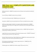 QMA State test &vert; COMPLETE QUESTIONS AND ANSWERS 2025