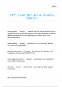 N471 Exam With Actual Solution &lpar;2025&rpar;&excl;&excl;&period;