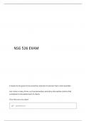 NSG 526 CLIN MODAL EXAM 1 QUESTIONS AND VERIFIED ANSWERS&vert; 100&percnt; CORRECT&vert; A GRADE
