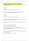 UAS 200 Questions for Part 107 Exam