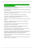 CBCC-KA MIDTERM EXAM 2025&sol;2026 QUESTIONS WITH SOLUTIONS GRADED A&plus;