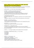 CIBTAC CIDESCO ACTUAL EXAMINATION SCRIPT 2025&sol;2026 QUESTIONS WITH SOLUTIONS GRADED A&plus;