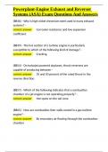 Powerplant-Engine Exhaust and Reverser Systems &lpar;ASA&rpar; Exam Questions And Answers&period;docx