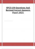 SPCE 630&colon; Research Methods for Behavior Analysis Questions And Revised Correct Answers Pass&excl;&excl; 2025 