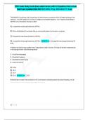 EPRI Exam Study Guide New Latest Version with All Questions from Actual Past Exam Updated 2024&sol;2025 SOS NERC Prep- RElIABILITY Exam