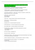 CPO ECG QUIZ EXAM 2025&sol;2026 QUESTIONS WITH SOLUTIONS GRADED A&plus;