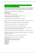 CPO ECG STANDARDIZED EXAM 2025&sol;2026 QUESTIONS WITH SOLUTIONS GRADED A&plus;