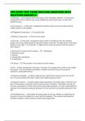 CPO STUDY TEST PAPER 2025&sol;2026 QUESTIONS WITH SOLUTIONS GRADED A&plus;
