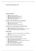 timeline for class 10th