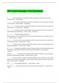 MN Salon Manager Test Questions&period;&period;