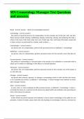MN Cosmetology Manager Test Questions and answers