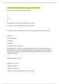 E-10 Final SJSU Test Questions with Correct Answers Latest Update 2025
