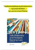 Test  Bank Safe  Maternity  &  Pediatric  Nursing  Care  2nd  Edition  by  Luanne Linnard-Palmer 