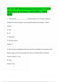 ICC U2 UST Decommissioning Exam &vert; Latest Questions & Answers 2025&sol;2026 &vert; 100&percnt; PASS