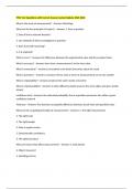 TFSC Test Questions with Correct Answers Latest Update 2025-2026