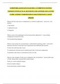 GUIDEWIRE ASSOCIATE EXAM 2025 &vert; 2 CURRENTLY TESTING VERSIONS WITH ACTUAL QUESTIONS AND ANSWERS AND A STUDY GUIDE &vert; EXPERT VERIFIED FOR GUARANTEED PASS &vert; LATEST UPDATE