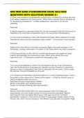 HESI MED SURG STANDARDIZED EXAM 2025&sol;2026 QUESTIONS WITH SOLUTIONS GRADED A&plus;