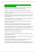 LOMA 308 EXAM PAPER 2025&sol;2026 QUESTIONS WITH SOLUTIONS GRADED A&plus;