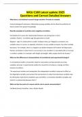 WGU C180 Latest update 2025 Questions and Correct Detailed Answers