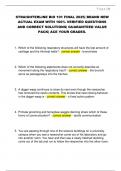 STRAIGHTERLINE BIO 101 FINAL 2025&vert; BRAND NEW  ACTUAL EXAM WITH 100&percnt; VERIFIED QUESTIONS  AND CORRECT SOLUTIONS&vert; GUARANTEED VALUE  PACK&vert; ACE YOUR GRADES&period; 