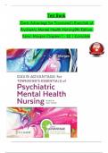 Test Bank -Davis Advantage for Townsend&rsquo;s Essentials of Psychiatric Mental Health Nursing 9th Edition by Karyn Morgan all chapters 1-32 latest guide with A&plus; solution&vert;&vert;pdf download&period;