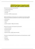COM100 Final Exam Frequently tested Quizzes with 100&percnt; Complete Solution