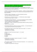 NURS 5338 URGENT EMERGENCIES EXAMINATION 2025&sol;2026 QUESTIONS WITH SOLUTIONS GRADED A&plus;