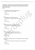 NURS-6512 LATEST FINAL EXAM WITH &lpar;100- ACCURATE ANSWERS&rpar;&period; WALDEN UNIVERSITY&period; 2024