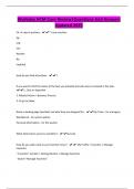Workday HCM Core Review&vert;Questions And Answers Updated 2025