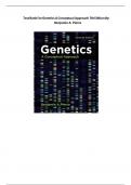 Test Bank For Genetics A Conceptual Approach&comma; 7th Edition by Benjamin A&period; Pierce 9781319216801 Chapter 1-26 All Chapters with Answers and Rationals