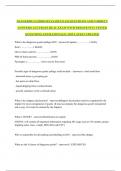 DANGEROUS GOODS RYANAIR EXAM QUESTIONS AND CORRECT ANSWERS&vert; ACCURATE REAL EXAM WITH FREQUENTLY TESTED QUESTIONS AND RATIONALE