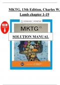 Solution manual for mktg 14th edition by lamb Chapter 1-19