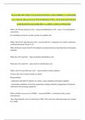 RYANAIR SECURITY EXAM QUESTIONS AND CORRECT ANSWERS&vert; ACCURATE REAL EXAM WITH FREQUENTLY TESTED QUESTIONS AND RATIONALE&vert;ALREADY A&plus; &lpar;2025 LATEST UPDATED&rpar;