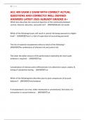 ACC 409 EXAM 2 EXAM WITH CORRECT ACTUAL QUESTIONS AND CORRECTLY WELL DEFINED ANSWERS LATEST 2025 ALREADY GRADED A&plus;