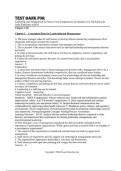 Test Bank For Leadership and Management for Nurses Core Competencies for Quality Care&comma; 5th Edition by Anita Finkelman m2024 Chapter 1-20