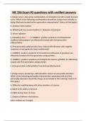 NR 326 Exam &num;3 questions with verified answers
