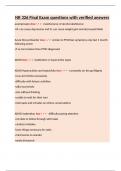 NR 326 Final Exam questions with verified answer1&period;