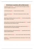 NR 326 Exam 2 questions with verified answers&period;