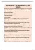 NR 326 Exam &num;2 &vert;500 questions with verified answers