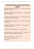 NR 326 schizophrenia questions with verified answers&period;