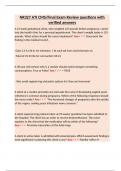 NR327 ATI CMS&sol;Final Exam Review questions with verified answers