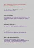 HEALTHSTREAM ICU Knowledge &lpar;Actual 2025&sol;2026&rpar; 77 Questions And 100&percnt; Verified Answers&period;